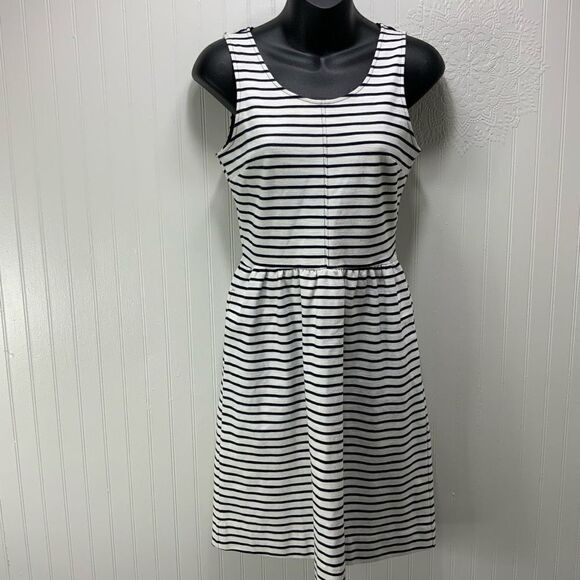 J. CREW Sleeveless striped dress - Picture 1 of 5